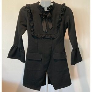 Lust‎ Black Wear Mini Dress Dark Academia Whimsigoth Vampire Pretty Little Liars